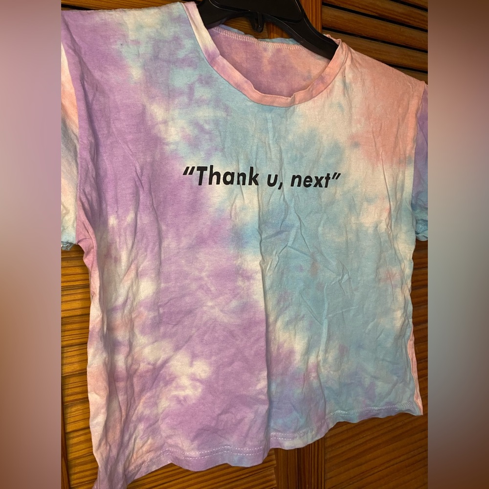 Cropped T-Shirt Tie-Dye